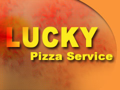 Lucky Pizza Service Logo